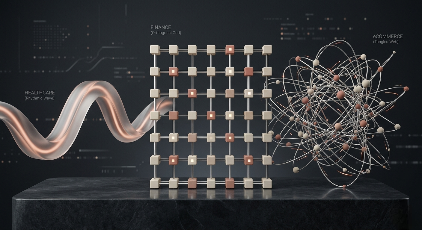 WHY AI ADOPTION LOOKS DIFFERENT IN HEALTHCARE, FINANCE, AND ECOMMERCE